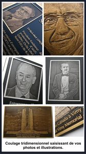 Photo Relief Plaque Prestige